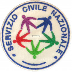 PATCH RICAMATA DIAMETRO 6,5 CM